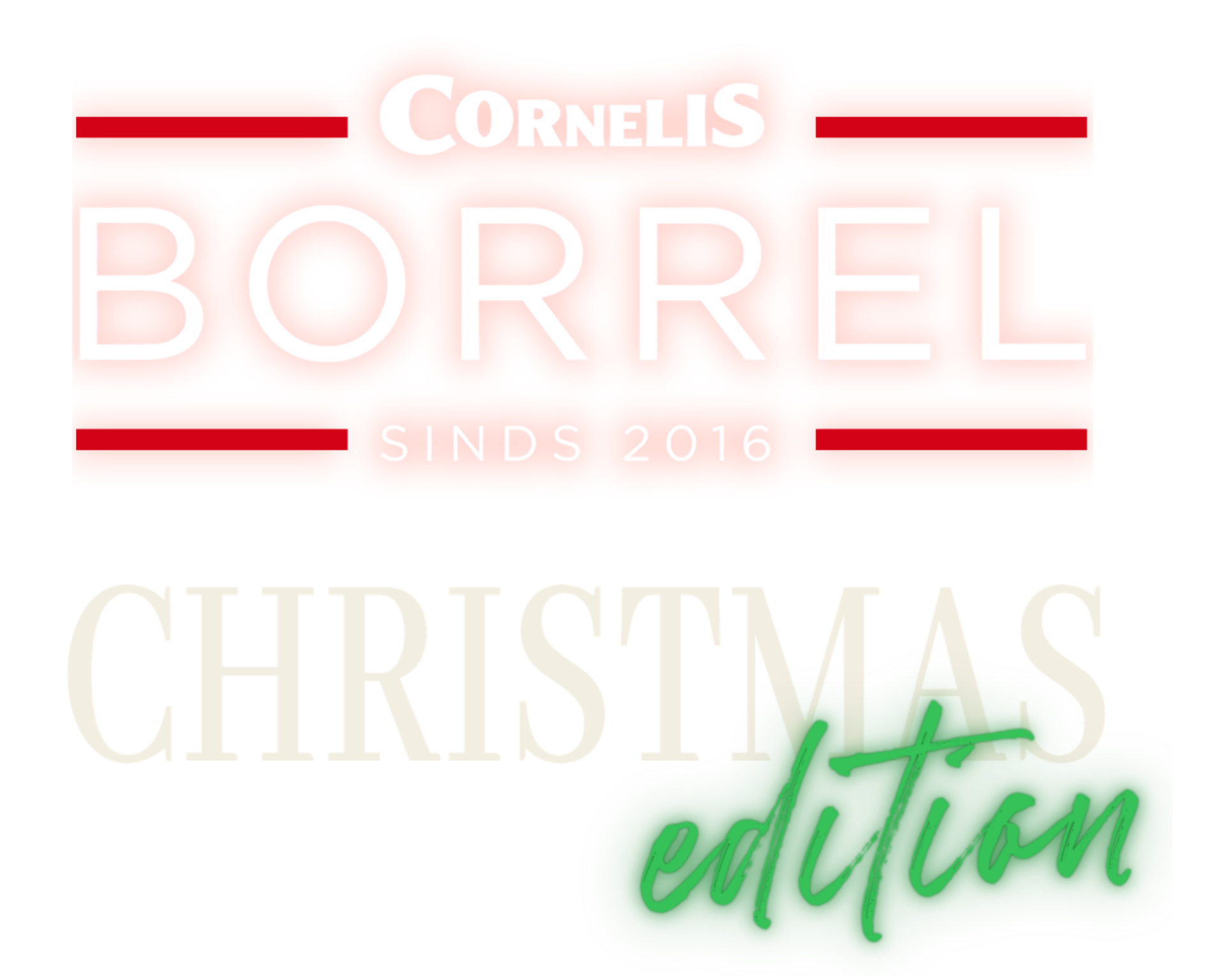 Cornelis borrel | Christmas edition Logo