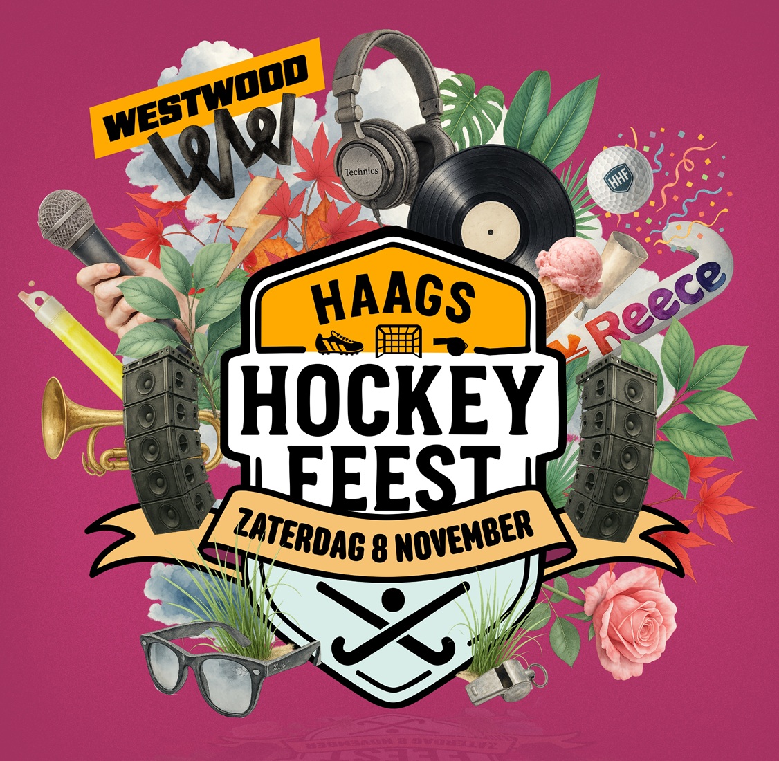 Haags Hockey Feest 2025 Logo